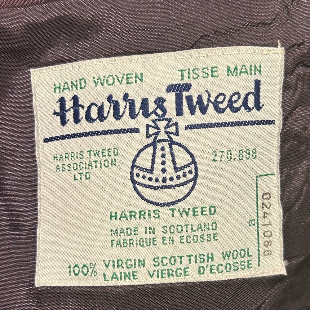 Harris Tweed Grey Tweed Country Jacket - Picture 12 of 15